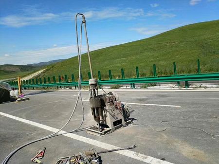 万安公路地基基础注浆加固